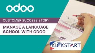 Manage a Language School with Odoo - Kickstart School #OdooSuccessStories