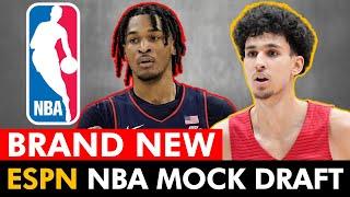 2024 NBA Mock Draft: NEW Round 1 Projections From ESPN