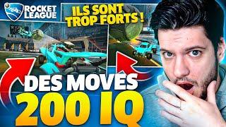 JE RÉAGIS AUX MOOVES 200IQ SUR ROCKET LEAGUE ! (Ils sont trop forts..)