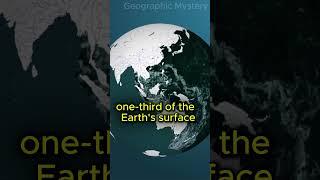 how vast the Pacific Ocean #facts #pacificocean #geography #map #earth #facts #worldmap  #trending