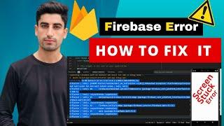 Flutter Firebase Initialization Error: PlatformException (null-error) | Firebase.initializeApp Issue