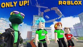 SUBE MANUEEEEL!! Los Polo en ONLY UP de ROBLOX