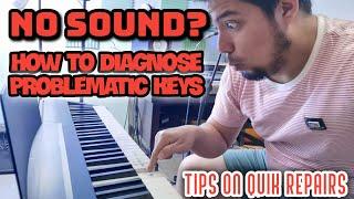 How To Diagnose and Fix Digital piano Keyboard Problems. Tips and Repair