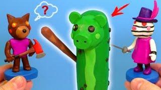 Making PICKLE PIGGY with Clay | Roblox