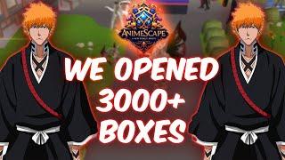 WE OPENED 3000+ OF THESE MYSTERY BOXES | PROGRESSION #2 | CUSTOM RSPS | NEW RSPS | ANIMESCAPE