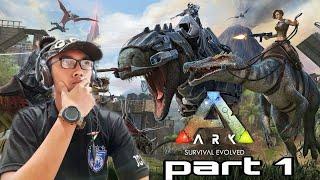 ARK : Survival Evolved [ Just a Beginner ] ( Part 1 ) Malay Edition