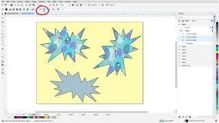 The Interactive Fill and SmartFill Tools in CorelDRAW