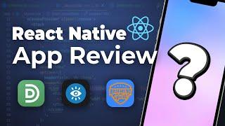 Sometimes less is more | React Native | App Review
