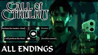 CALL OF CTHULHU || All Endings. Ultra settings.