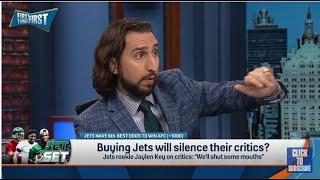 FIRST THINGS FIRST | Nick Wright STUNNED, New York Jets Will SILENCE Critics, Aaron Rodgers | NFL