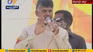 KCR is an Opportunistic | CM Chandrababu @ Dammapeta Road Show | Ahead of TS Assembly Polls