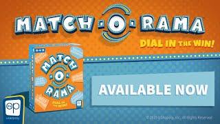 Match-O-Rama Trailer | The Op Games - usaopoly