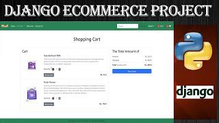 Django Ecommerce Project | Django Project | Cart,Wishlist,Payment Gateway,Login Authentication