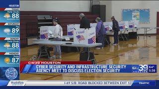 Federal cybersecurity agency strengthening election security for voting season | CW39 HOUSTON