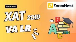 XAT 2019 Solutions | VALR | Previous Year Paper | Original Questions | MBA | XAT VALR