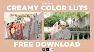 Creamy Color Indian Wedding Luts For Free | Premiere Pro 2024