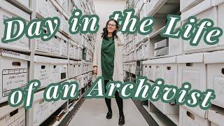 Archivist Work Day in the Life  collections projects & neurodivergent chats | Vlogmas ep. 3