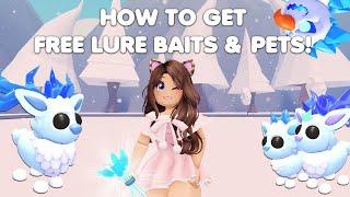 HOW to get FREE LURE BAITS & CHRISTMAS PETS in week 4! Adopt me! Winterfest