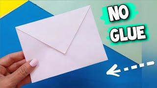 PAPER ENVELOPE NO GLUE | SIMPLE & EASY PAPER ENVELOPE |ORIGAMI