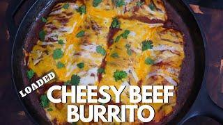 Cheesy Beef Burritos Recipe