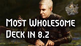 Gwent | Nilfgaard "Wholesome Witchers" Lockdown Pro Rank Playthrough in 8.2