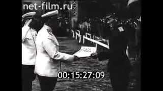 На всеармейских конноспортивных соревнованиях 1947 года.