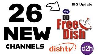 26 NEW MUSIC MOVIES AND ENTERTAINMENT CHANNELS WILL BE LAUNCHED ON DD FREE DISH DTH AND DISH TV D2H