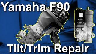 Yamaha F90 Tilt/Trim Diagnostic and Motor replacement