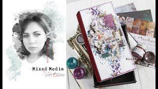 Mixed media mystical album. Overview | Scrapbooking