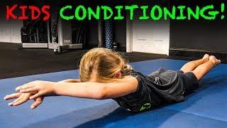 GYMNASTICS CONDITIONING ‍️ Exercises for Kids (STRONG & Healthy) 