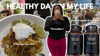 HEALTHY day in my life for REALISTIC WEIGHT LOSS | WHAT I EAT IN A DAY & 75 SOFT!