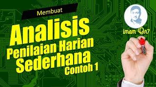 Analisis Penilaian Harian Sederhana contoh 1