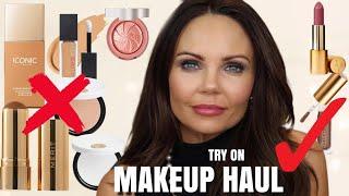 MAKEUP HAUL | FULL FACE OF NEW MAKEUP | ICONIC LONDON SKIN TINT | HERMES MATTE & GLOW POWDERS