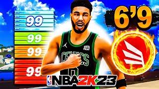 *NEW* 6'9 "INSIDE-OUT SCORER" BUILD WILL BREAK NBA 2K23 -  OVERPOWERED DEMIGOD SMALL FORWARD BUILD