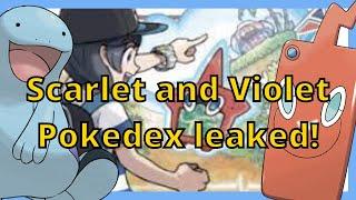 Legit Pokemon Scarlet and Violet Pokedex Leak!