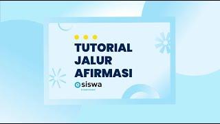 Tutorial Pendaftaran Jalur Afirmasi PPDB Online SMA/SMK Kalimantan Barat 2023-2024