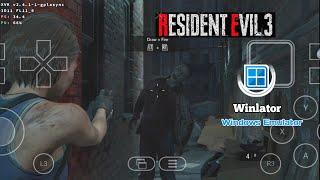 Resident Evil 3 Remake Gameplay (HD) Winlator (Windows Emulator) Android