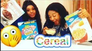 WEIRD CEREAL MUKBANG FT. My Niece Nyia//Sunday's Blessed//SHOUTOUTS