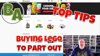 Top Tips for buying Lego sets to part out on Bricklink & Brickowl