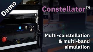 Constellator™ Demo: Multi-constellation & multi-band simulation