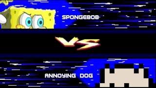 mugen spongebob vs Annoying Dog(海綿寶寶vs煩人的狗)