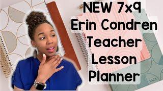 Erin Condren Teacher Lesson Planner 2022 2023 | First EVER 7x9 Planner Size for Teachers + GIVEAWAY