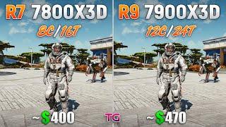 Ryzen 7 7800X3D vs Ryzen 9 7900X3D - Which is Better for Gaming?