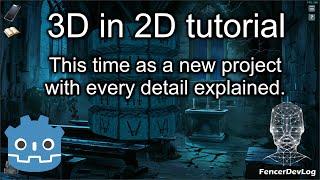 Godot 4: 3D scene in 2D environment from the scratch (SubViewport tutorial)