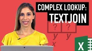 How to Solve Complex Lookup Problems in Excel with TEXTJOIN