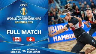 Pavan/Melissa vs. Betschart/Hüberli - Full Match | Beach Volleyball World Champs Hamburg 2019