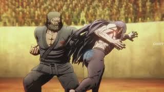 Kiryu Setsuna vs Kuroki Gensai | Kengan Ashura Season 3 (Flipsyde - Someday)