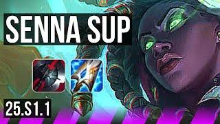 SENNA & Sivir vs RAKAN & Ezreal (SUP) | NA Master | 25.S1.1