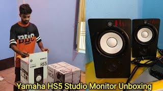 Yamaha HS5 Studio Monitor 70 Watts || Yamaha HS5 PAIR 5-inch Powered Studio XLR Monitor