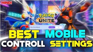 POKEMON UNITE BEST MOBILE SETTINGS OF 2024 IN HINDI | POKEMON UNITE GUIDES #1 | @POKENITEYT